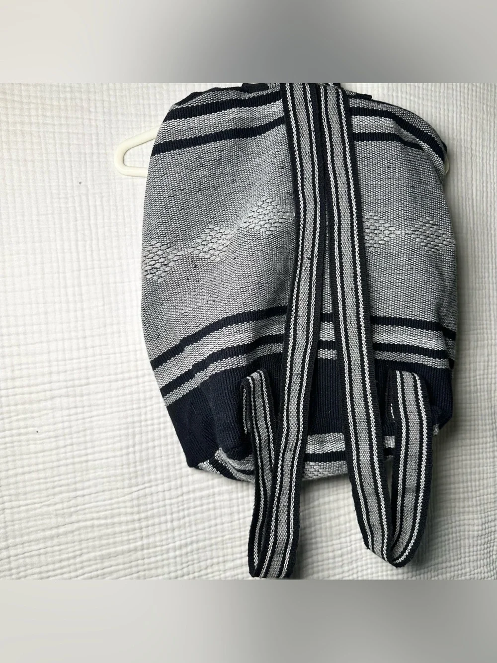 Dallas Cowboys Woven Embroided Star Backpack Boho Hippie Serape Style 16.5x17”